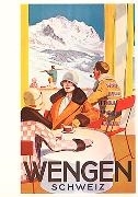 Cover-Bild zu 01203; PlakK A6: Wengen 1925