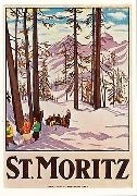 Cover-Bild zu 01091; PlakK A6: St. Moritz 1917 Winter